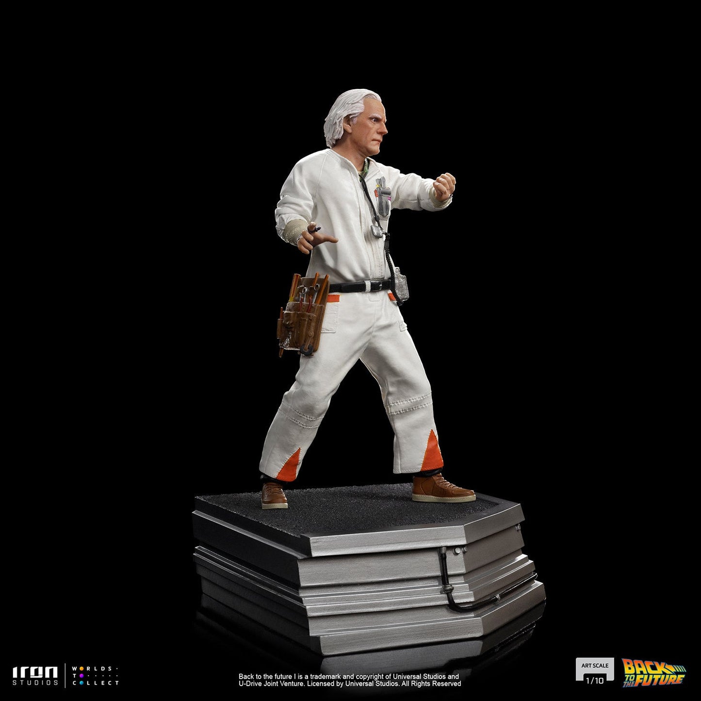 Iron Studios Back to the Future Doc Brown 1:10 Scale Statue Statue Iron Studios