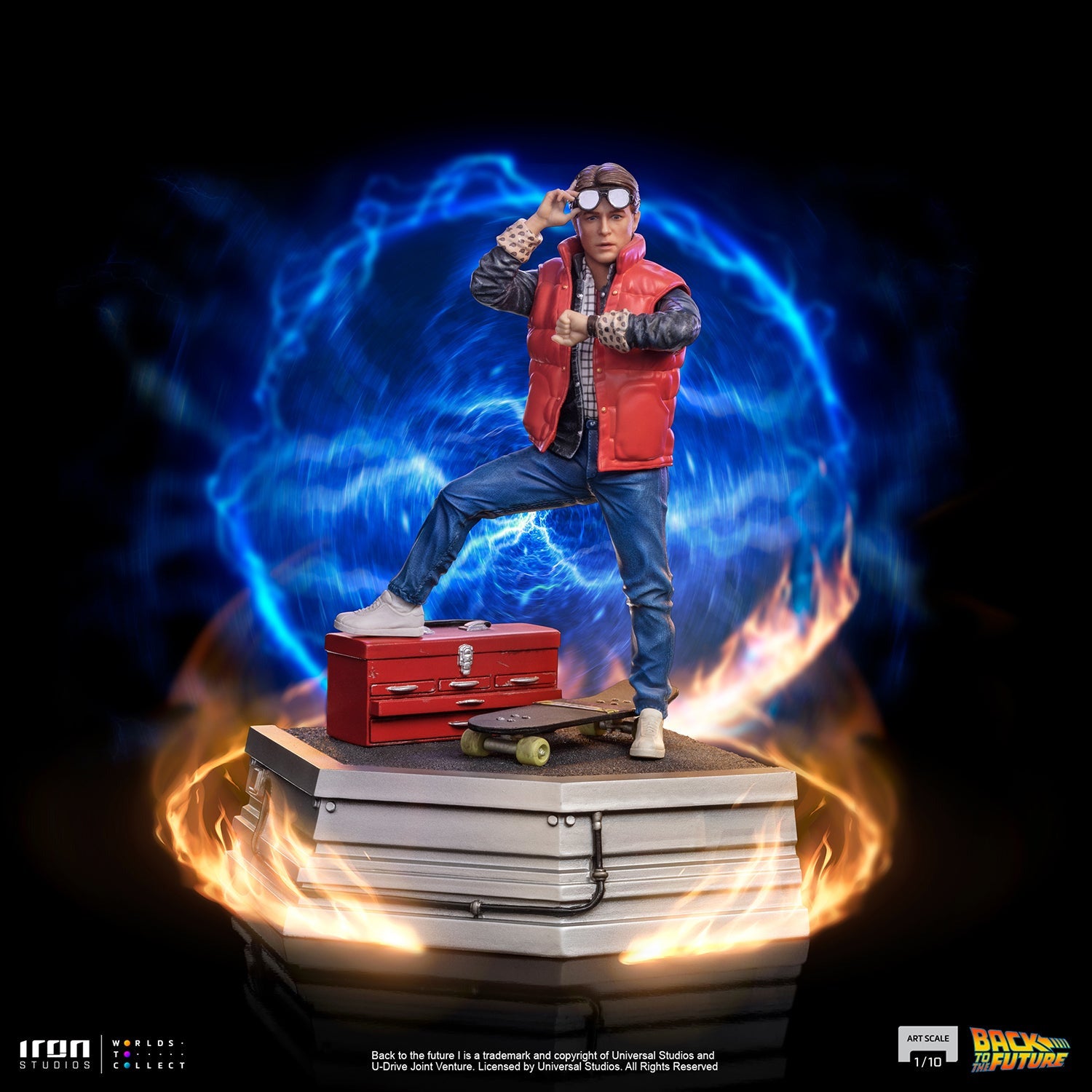 Iron Studios Back to the Future Marty McFly 1:10 Scale Statue Statue Iron Studios