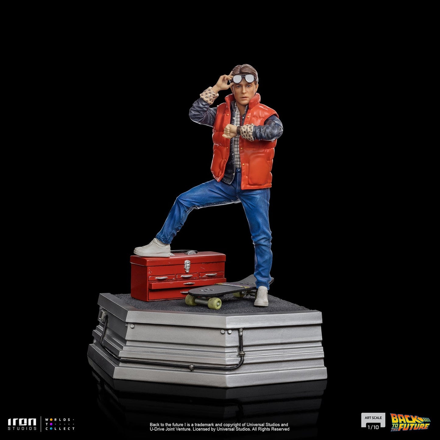 Iron Studios Back to the Future Marty McFly 1:10 Scale Statue Statue Iron Studios