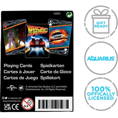 Aquarius Back to the Future Playing Cards Playing Cards Aquarius