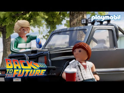 Playmobil Back to the Future 35-piece 1985 Marty's Pickup Truck playset Vinyl Toy Playmobil